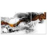 Oppidan Home "Light Energy" 3 Piece Acrylic Wall Art (48"H X 96"W)