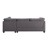 Laurissa - Sectional Sofa & Ottoman (2 Pillows) - Home Elegance USA