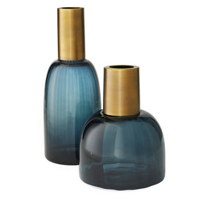 Arteriors Huff Vase Set Of 2 | Arteriors