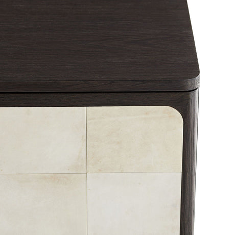 Arteriors Edison Credenza – Antique Brass & Ebony Finish