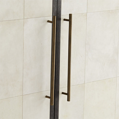 Arteriors Edison Credenza – Antique Brass & Ebony Finish