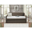 Tulney Daybed With Trundle 4966Br | Homelegance