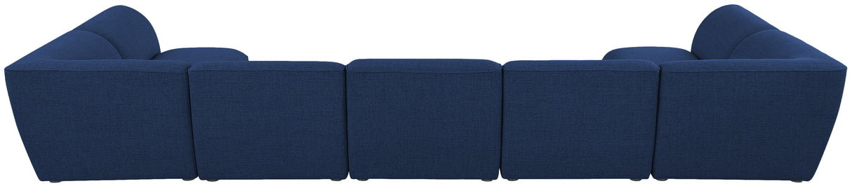 Miramar - Modular Sectional 7 Piece - Navy - Home Elegance USA