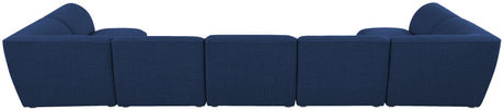 Miramar - Modular Sectional 7 Piece - Navy - Home Elegance USA