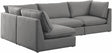 Mackenzie - Modular Sectional 4 Piece - Gray