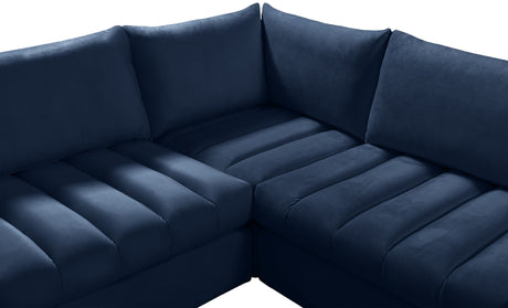 Jacob - Modular Sectional 7 Piece - Navy - Home Elegance USA