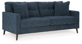 Bixler - Navy - 3 Pc. - Sofa, Loveseat, Accent Chair - Home Elegance USA