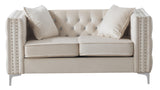 Glory Furniture Paige G827A-L Loveseat , IVORY Home Elegance USA