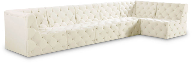 Tuft - Modular Sectional 6 Piece - Cream - Home Elegance USA