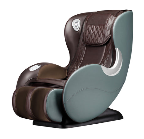 Massage Chairs SL Track Full Body and Recliner, Shiatsu Recliner, Massage Chair with Bluetooth Speaker-Green Home Elegance USA