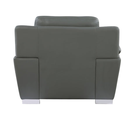 Genuine Leather Chair - Home Elegance USA