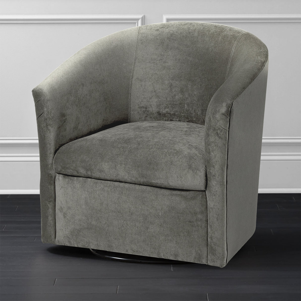 Eden Ash Swivel Chair - Home Elegance USA