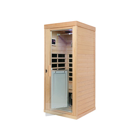 One person far infrared sauna room