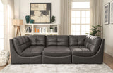 Libbie - 6 Piece Modular Seating Set - Gray - Home Elegance USA