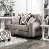 Basie - Sofa & Loveseat - Gray | Home Elegance USA