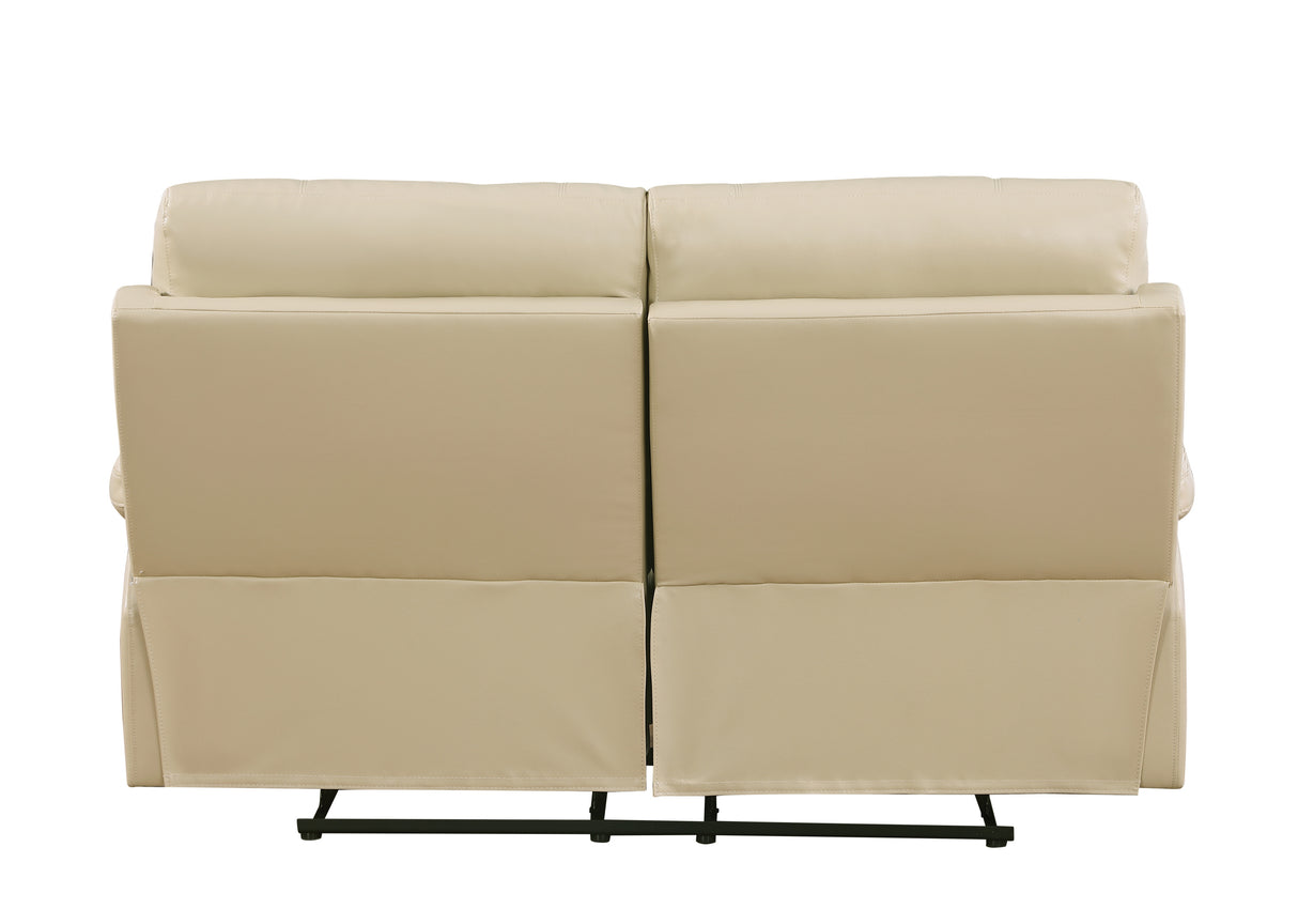 Global United Leather-Air Recliining  Loveseat Home Elegance USA