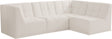 Relax - Modular Sectional 4 Piece - Cream