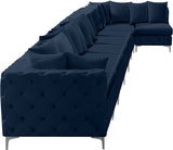 Tremblay - Modular Sectional 8 Piece - Navy - Modern & Contemporary - Home Elegance USA