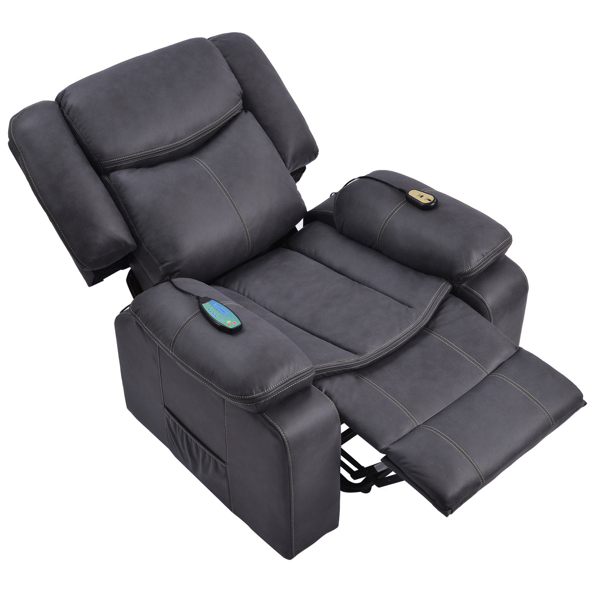 Orisfur. Power Lift Chair for Elderly with Adjustable Massage Function, Recliner Chair with Heating System for Living Room Home Elegance USA