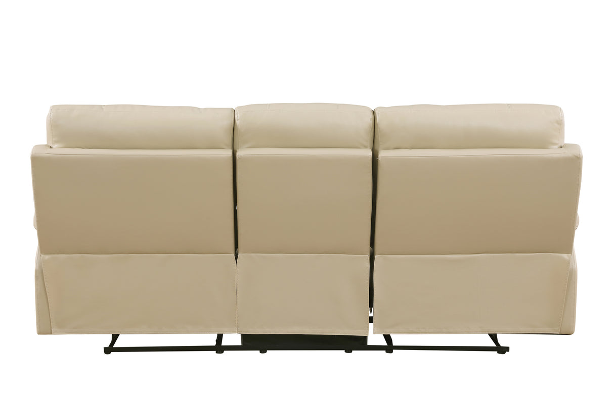 Global United Leather-Air Recliining  Sofa - Home Elegance USA