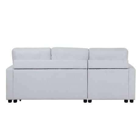 Hiltons - Sectional Sofa - Beige Fabric - Home Elegance USA