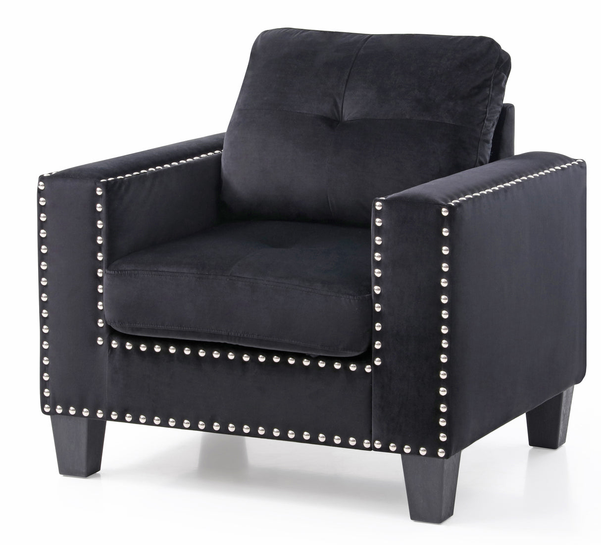 Glory Furniture Nailer G311A-C Chair , BLACK - Home Elegance USA