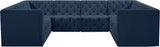 Tuft - Modular Sectional 8 Piece - Navy - Fabric - Home Elegance USA