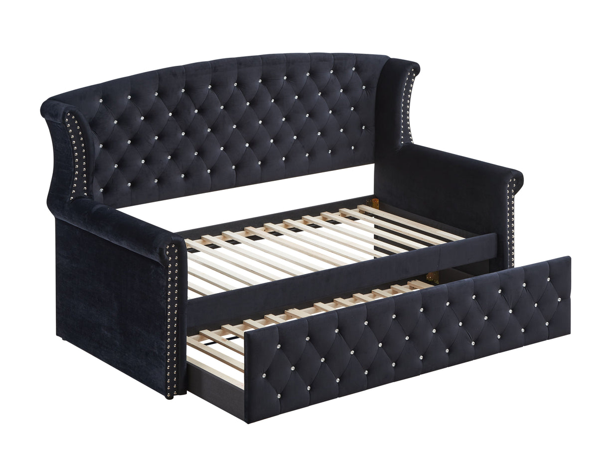 Lucinda - Daybed - Black - Home Elegance USA