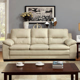 Parma - Sofa & Loveseat - Ivory - Home Elegance USA