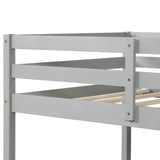 Twin over full bunk bed (Gray) ( old sku: WF193722AAE ) - Home Elegance USA