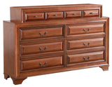 Glory Furniture LaVita G8850-D Dresser , Oak - Home Elegance USA