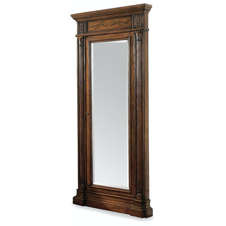 Hooker Furniture Accents Floor Mirror With Jewelry Armoire Storage