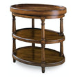 Oval Accent Table with Removable Tray Mappa Burl – Hooker Furniture