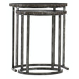 Melange Nesting Tables Black Gunmetal – Hooker Furniture
