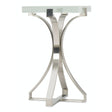 Bubble Glass Accent Table Chrome – Hooker Furniture