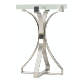 Bubble Glass Accent Table Chrome – Hooker Furniture