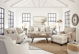 Claredon - Linen - 4 Pc. - Sofa, Loveseat, Chair, Ottoman - Home Elegance USA