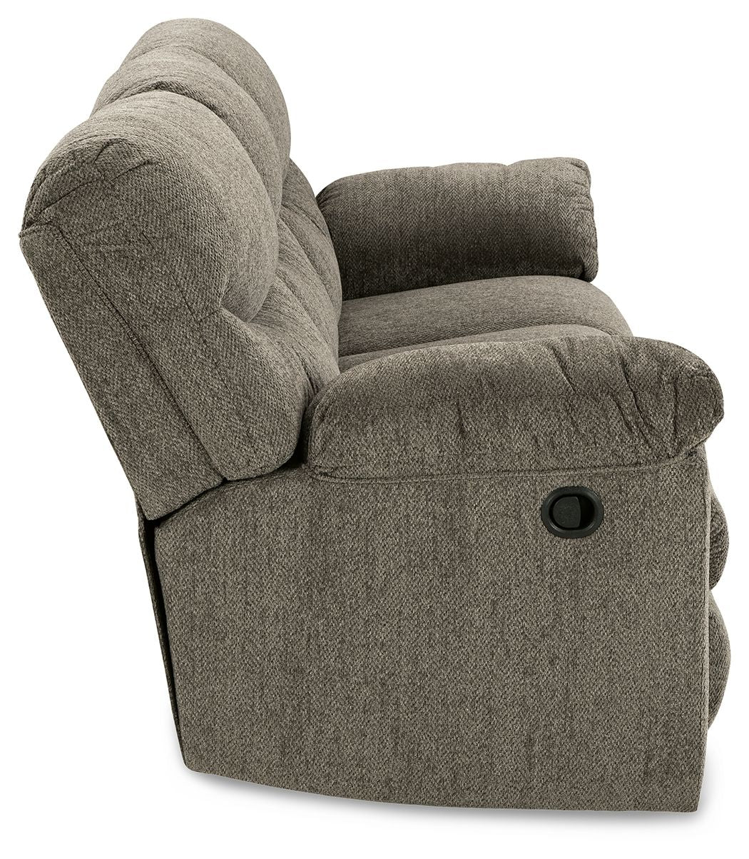 Alphons - Putty - 3 Pc. - Reclining Sofa, Loveseat, Rocker Recliner | Ashley - 28201/88/86/25 - Home Elegance USA - 3