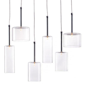 Zuo Hale Ceiling Lamp Clear | Zuo Modern