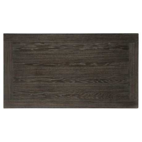 Casual Dining Two-Tone Finish Dining Table of 6 Drawers Rectangular Shape Wooden Furniture - Home Elegance USA