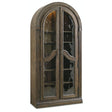 Rhapsody Bunching Curio Cabinet – Walnut Rustic Finish by Hooker Furniture