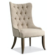 Rhapsody Tufted Dining Chair Walnut Finish – Hooker Furniture