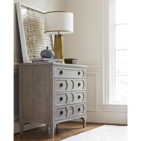 Playlist 4-Drawer Chest Smoke on the Water Finish Bedroom Storage – Universal Furniture