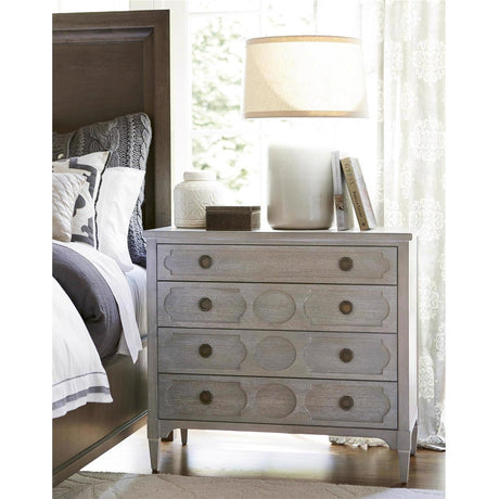 Playlist 4-Drawer Chest Smoke on the Water Finish Bedroom Storage – Universal Furniture