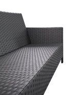 outdoor wicker sectional sofa set 1S+1S+1S+1S+3S