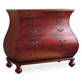 Hooker Furniture Red Bombe Chest