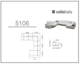 Vig Furniture - Divani Casa Pella Modern White Bonded Leather Sectional Sofa - Vgca5106-Bl-Wht