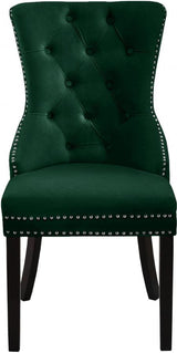 Meridian Furniture - Nikki Dining Chair In Green (Set Of 2) - 740Green-C