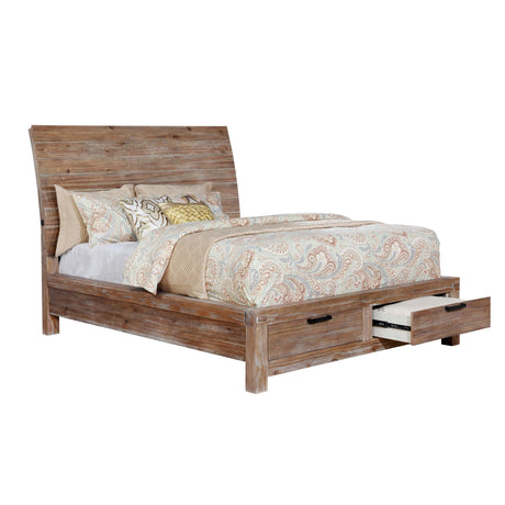 Furniture of America Dion Queen Panel Bed with Storage CM7361Q-BED - Home Elegance USA
