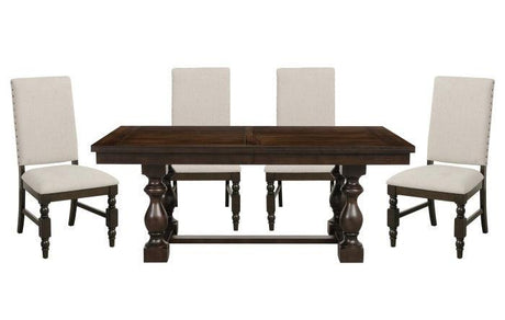 Homelegance - Yates 5 Piece Dining Room Set - 5167-96-5Fs